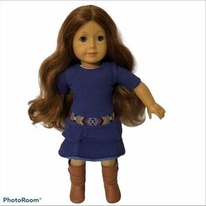 AMERICAN GIRL doll retired Saige GOTY LE